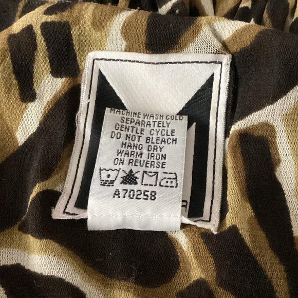 Marc Brouwer Vintage Animal Print Top - Picture 8 of 8